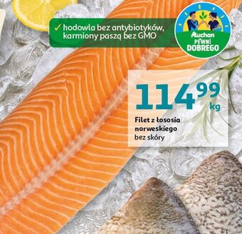 Auchan Łosoś norweski filet oferta