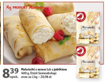 Auchan Naleśniki z serem oferta