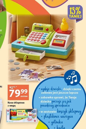 Auchan Kasa sklepowa z wagą oferta