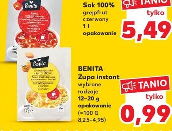 Kaufland Zupa pomidorowa z makaronem oferta