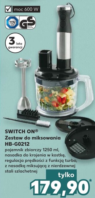 Kaufland Mikser switch on oferta