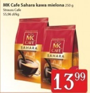 Społem Mk café sahara kawa palona mielona 250 g oferta