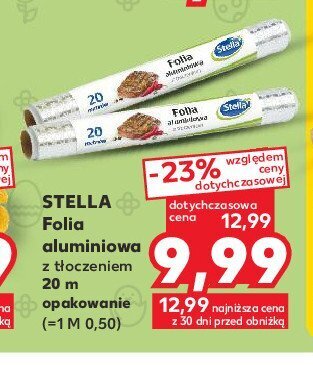 Kaufland Folia aluminiowa 20 m oferta