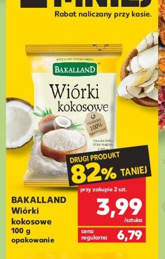 Kaufland Wiórki kokosowe oferta