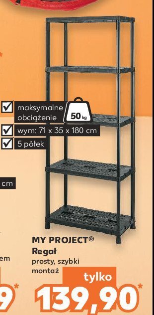 Kaufland Regał metalowy oferta