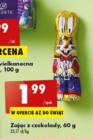 Biedronka Zając z czekolady oferta