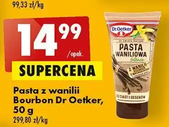 Biedronka Pasta waniliowa oferta