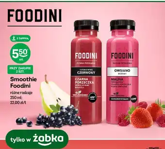 Żabka Smoothie czarna porzeczka oferta