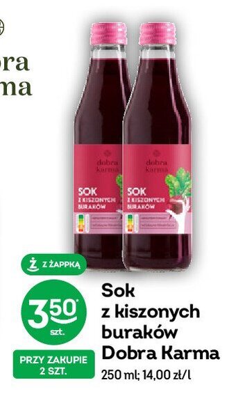 Żabka Sok z kiszonych buraków oferta