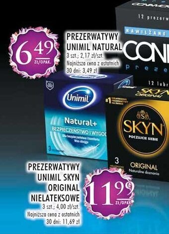 Stokrotka Prezerwatywy natural+ oferta