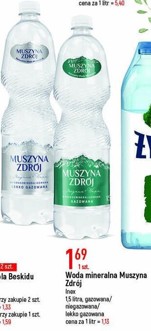 E.Leclerc Woda niegazowana oferta