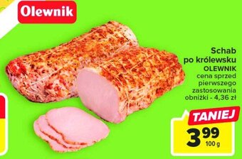 Carrefour Schab po królewsku oferta