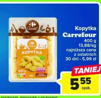 Carrefour Kopytka oferta