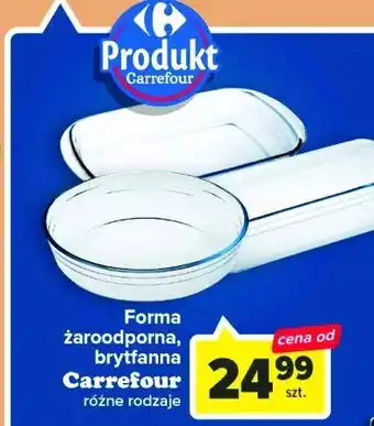 Carrefour Brytfanna żaroodporna 39 x 24 cm oferta