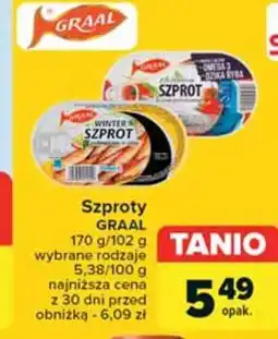 Carrefour Szprot winter w oleju oferta