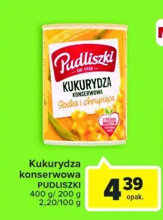 Carrefour Kukurydza konserwowa słodka i chrupiąca oferta