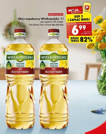 Wielkopolski olej rzepakowy 1l