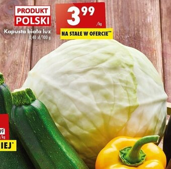 Biedronka Kapusta biała 1kg oferta