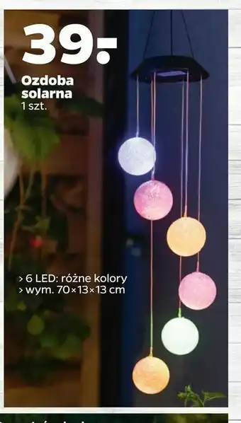 Netto Ozdoba solarna 1 SZT oferta