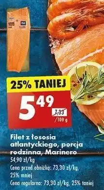 Biedronka Filet z łososia atlantyckiego oferta