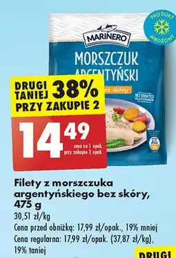Biedronka Morszczuk argentyński filety bez skóry oferta