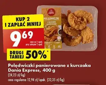 Biedronka Polędwiczki z kurczaka panierowane oferta