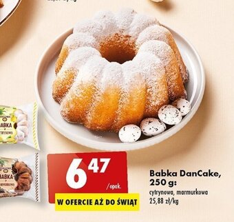 Biedronka DanCake Babka 250g oferta