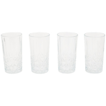 Action Wysokie szklanki do drinków excellent houseware oferta