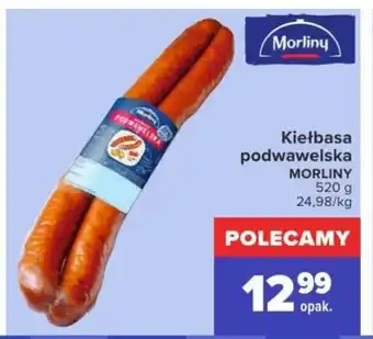 Carrefour Kiełbasa podwawelska 520g oferta