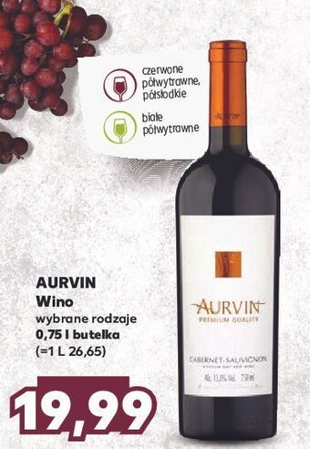 Kaufland Wino aurvin pinot grigio oferta