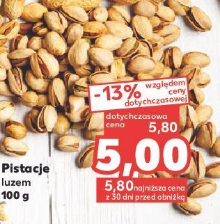 Kaufland Pistacje oferta