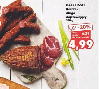 Kaufland Karczek długodojrzewający balcerzak oferta