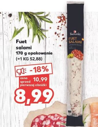 Salami fuet k-classic favourites