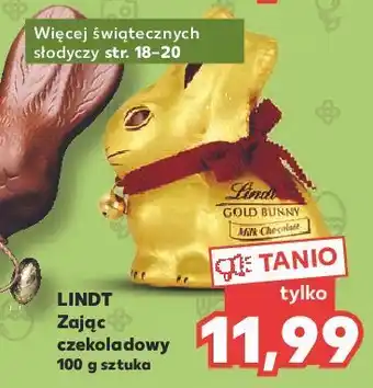 Kaufland Zając z czekolady lindt oferta