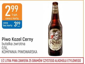 E.Leclerc Piwo kozel cerny oferta