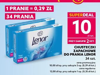 Dealz Chusteczki do suszarki spring awakening lenor oferta