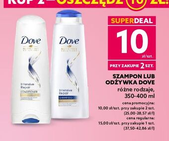 Dealz Odżywka do włosów dove intensive repair oferta