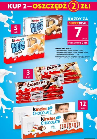 Batoniki z mlecznej czekolady nadzieniem mlecznym kinder chocolate