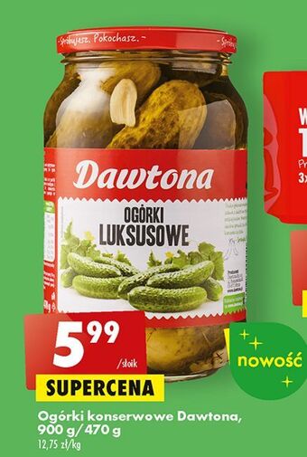 Biedronka Ogórki luksusowe dawtona oferta