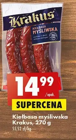 Biedronka Kiełbasa myśliwska krakus animex oferta