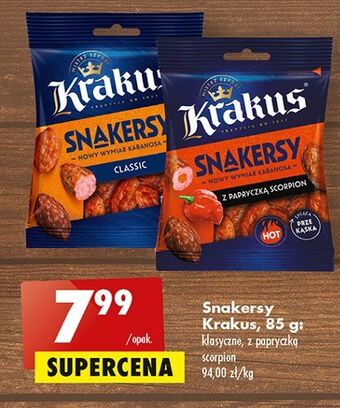 Biedronka Snakersy classic krakus animex oferta