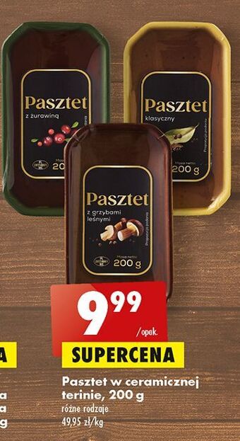 Biedronka Pasztet klasyczny oferta