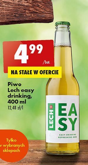 Biedronka Piwo lech easy oferta