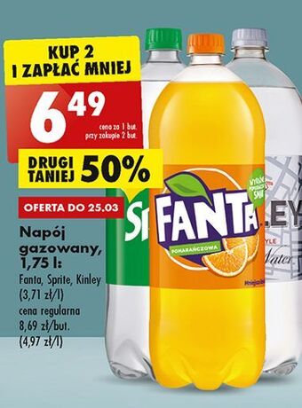 Biedronka Napój sprite oferta