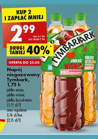 Biedronka Napój jabłko-mięta tymbark 1936 oferta