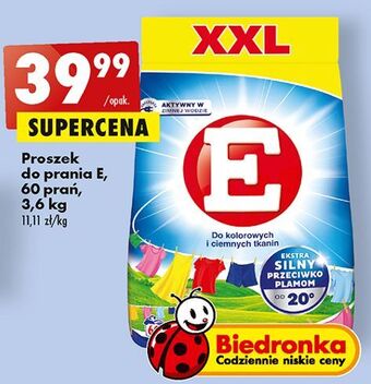 Biedronka Proszek do prania kolorowych i ciemnych tkanin e oferta