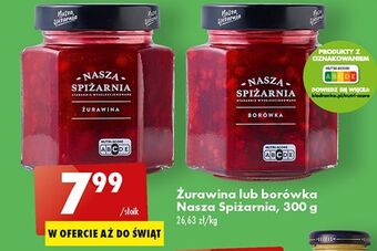 Biedronka Borówka nasza spiżarnia oferta