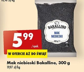 Biedronka Mak niebieski bakallino oferta