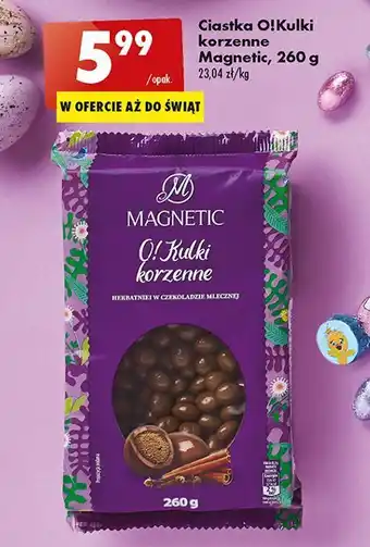 Biedronka Ciastka o!kulki korzenne magnetic oferta