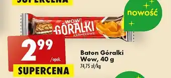 Biedronka Baton karmelowy góralki wow oferta